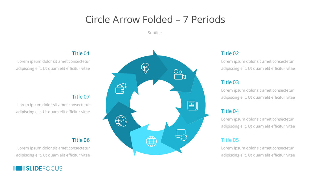 Circle Arrow Folded 7 Periods