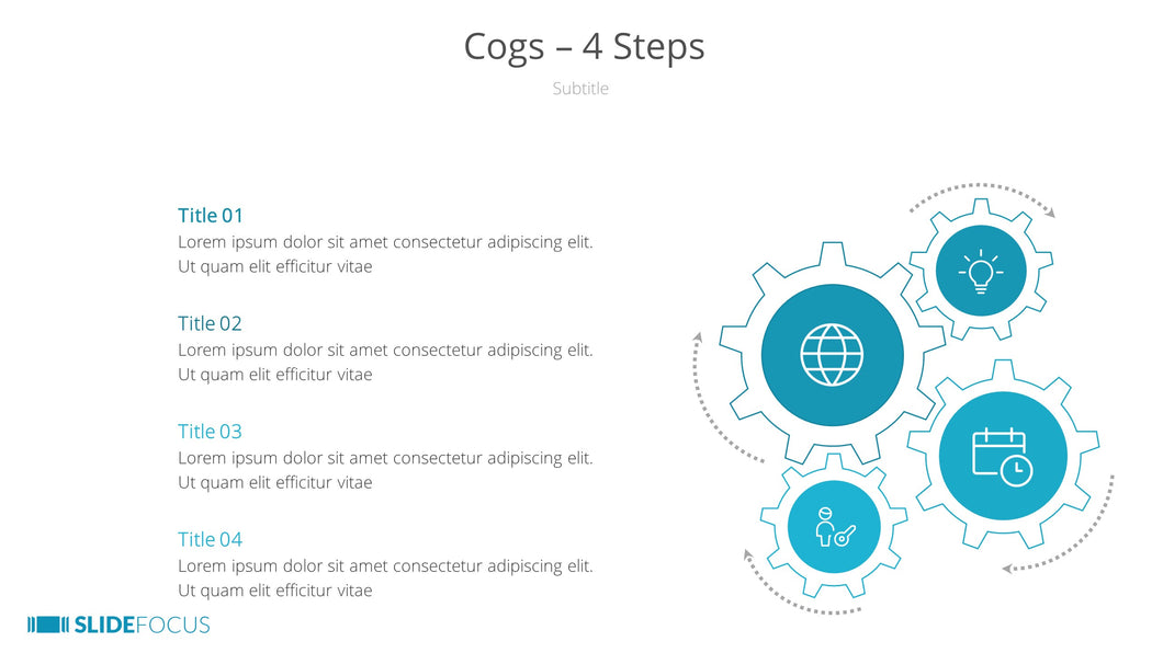 Cogs 4 Steps