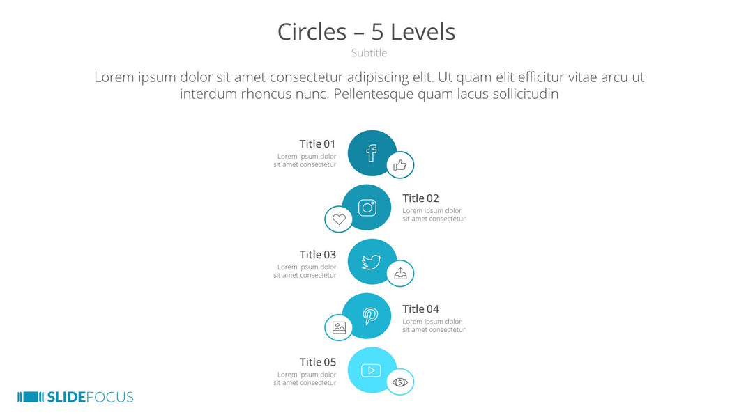 Circles 5 Levels