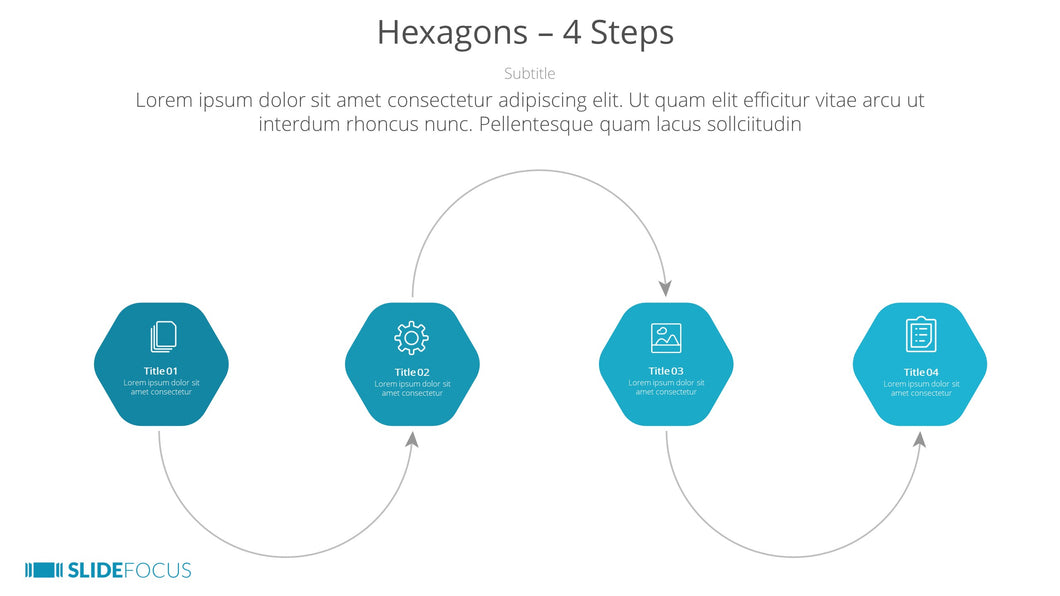 Hexagons 4 Steps