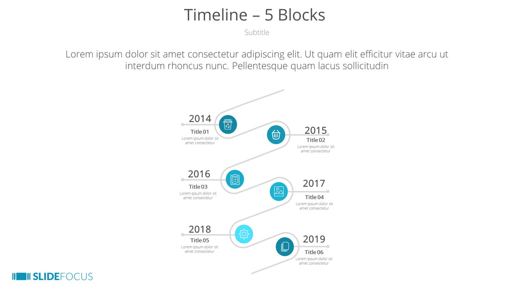 Timeline 5 Blocks