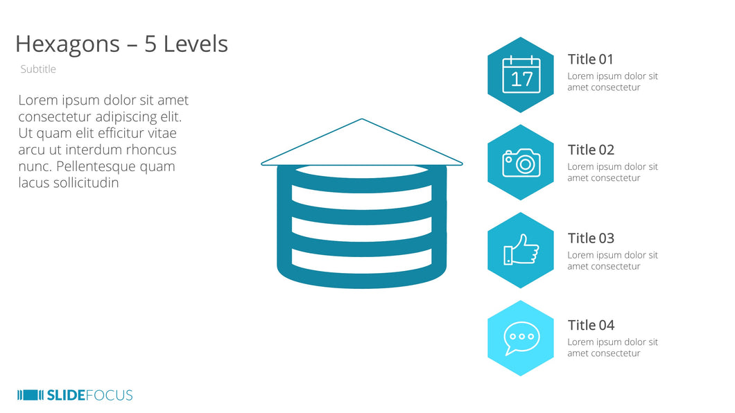 Hexagons 5 Levels