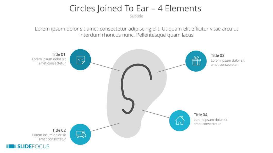 Circles Joined To Ear 4 Elements