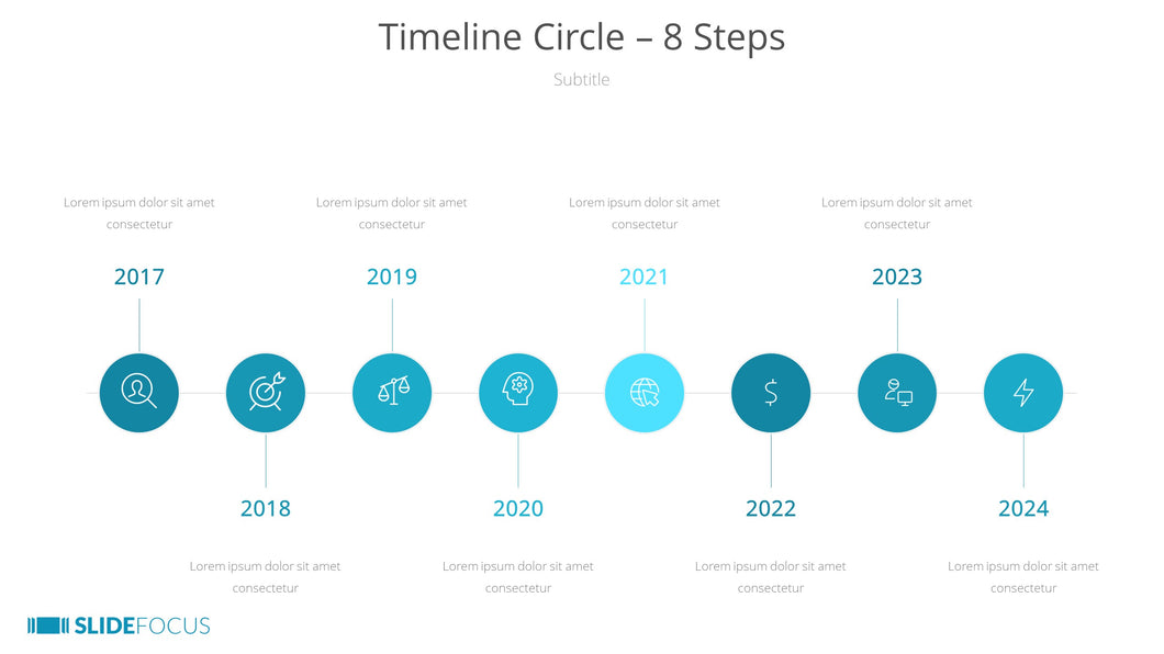 Timeline Circle 8 Steps
