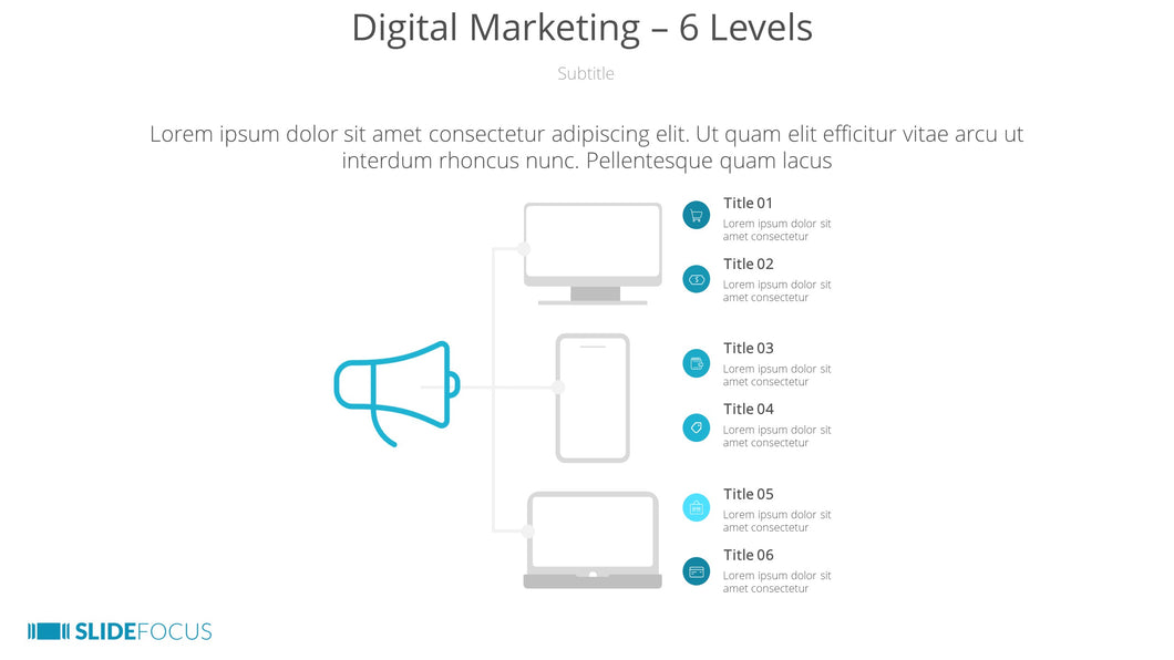 Digital Marketing 6 Levels