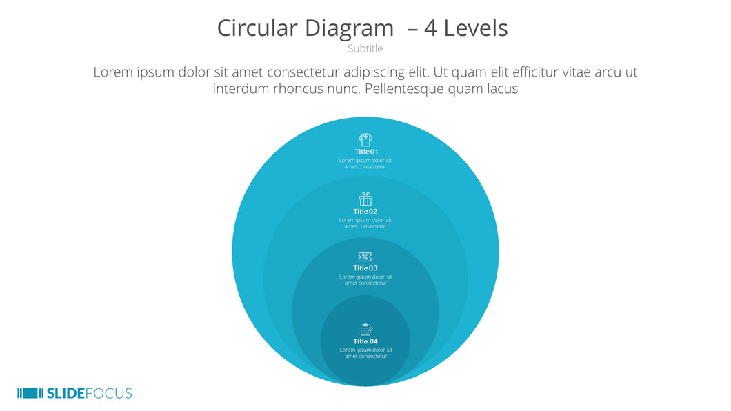 Circular Diagram 4 Levels