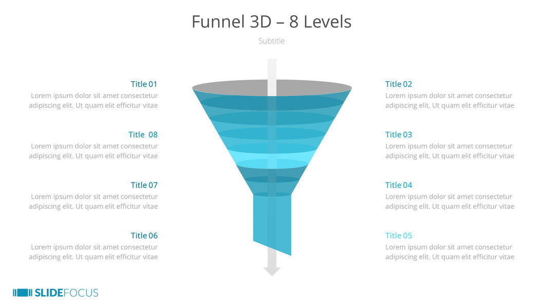 Funnel 3D 8 Levels