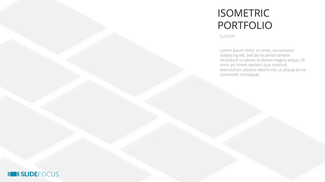 ISOMETRIC PORTFOLIO