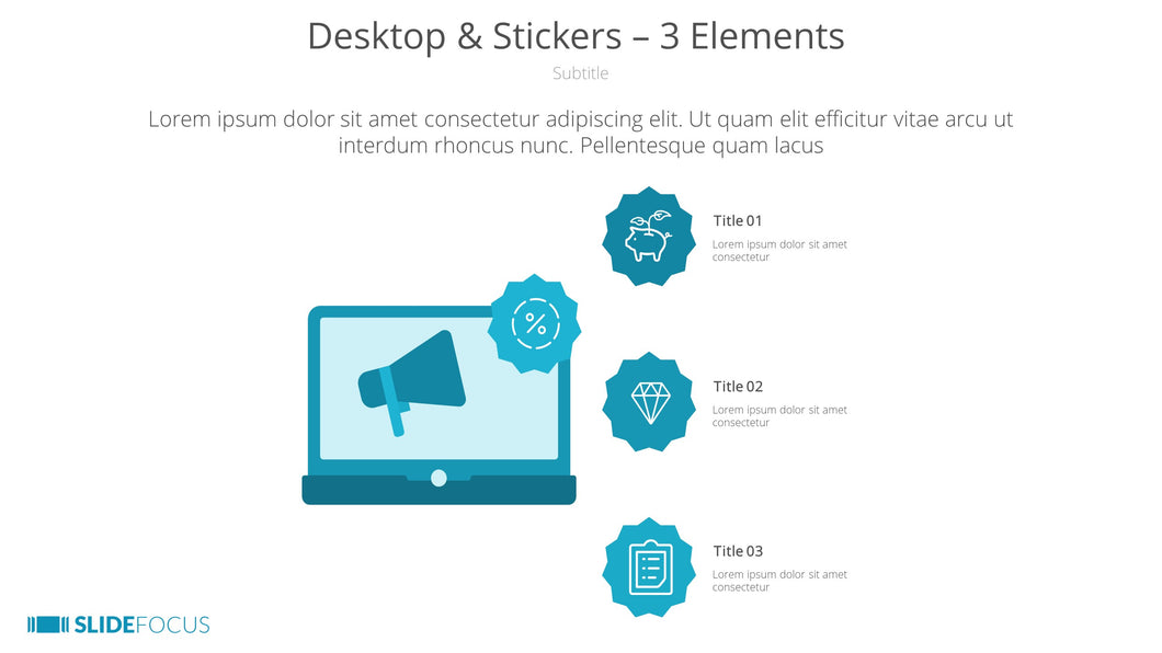 Desktop Stickers 3 Elements