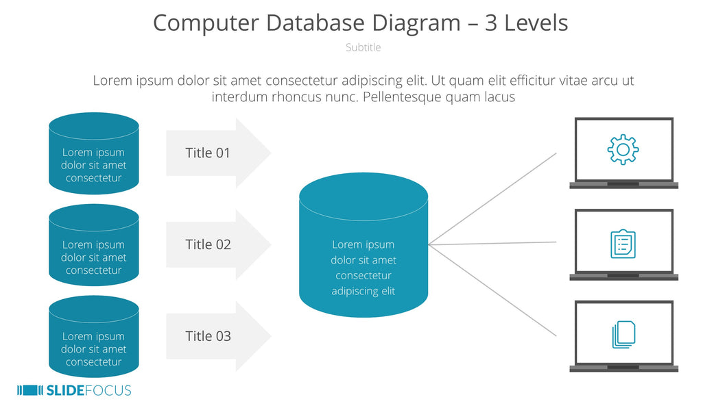 Computer Database Diagram 3 Levels