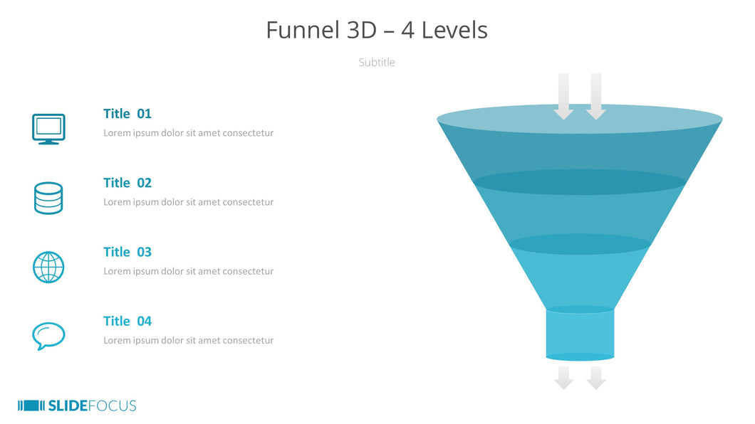 Funnel 3D 4 Levels