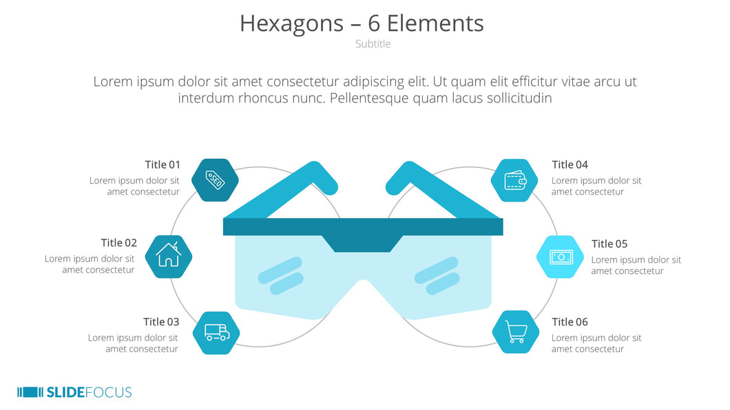 Hexagons 6 Elements