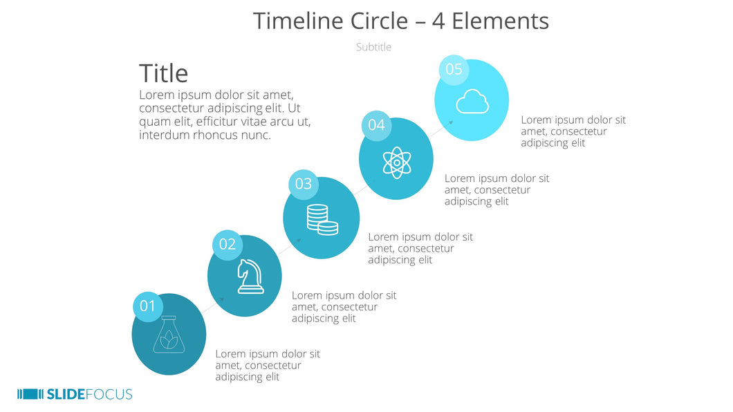 Timeline Circle 4 Elements