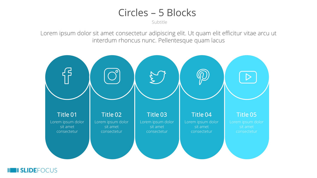 Circles 5 Blocks