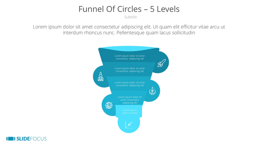 Funnel Of Circles 5 Levels
