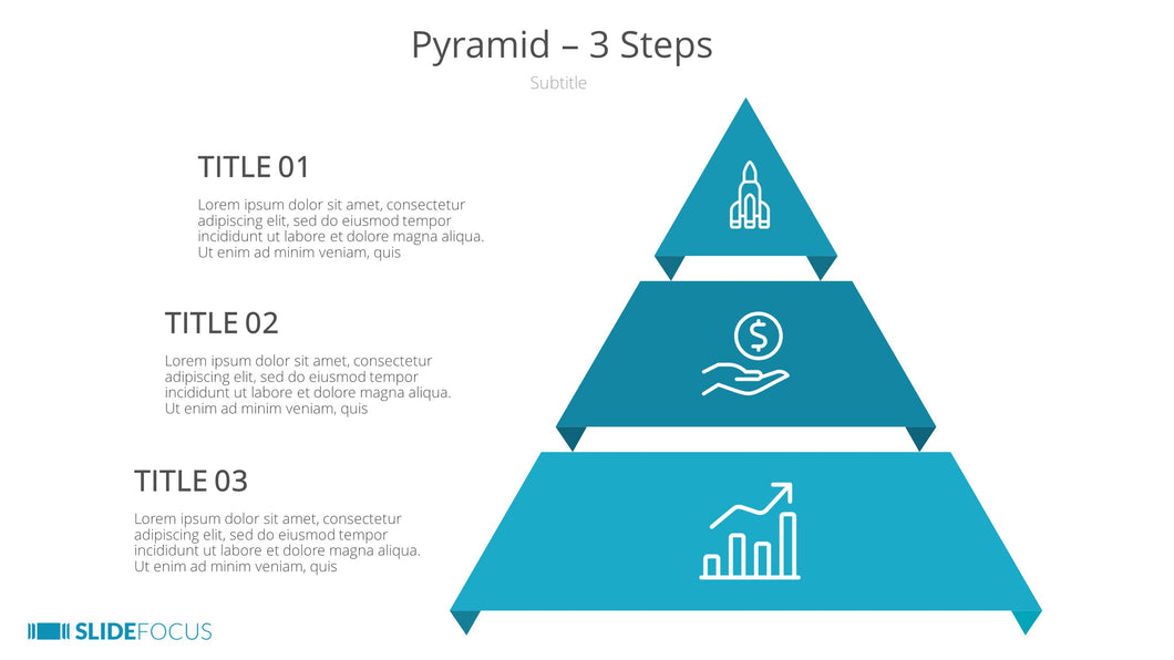 Pyramid 3 Steps