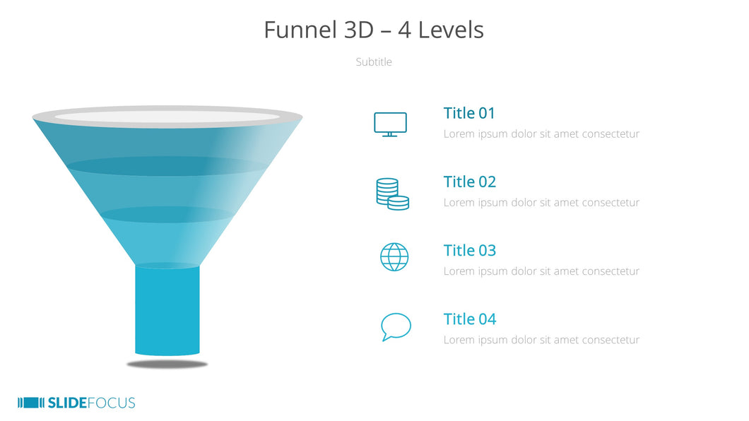 Funnel 3D 4 Levels