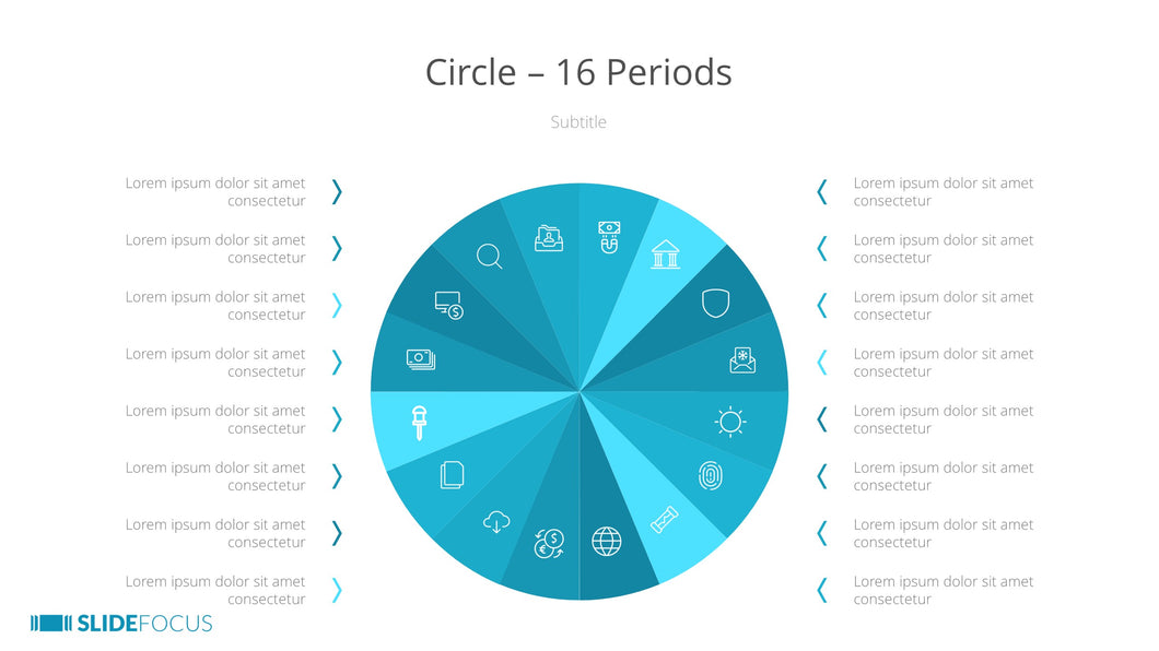 Circle 16 Periods