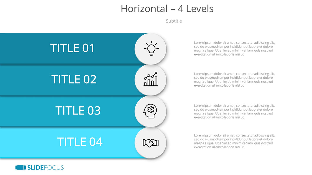 Horizontal 4 Levels