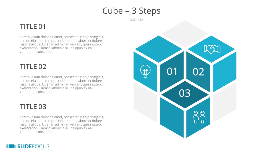 Cube 3 Steps
