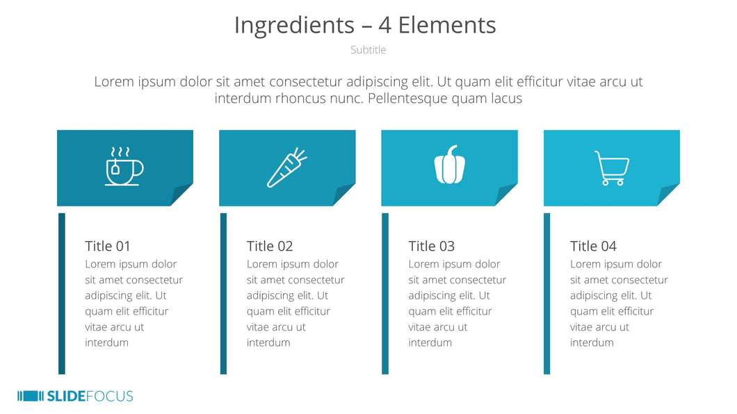 Ingredients 4 Elements