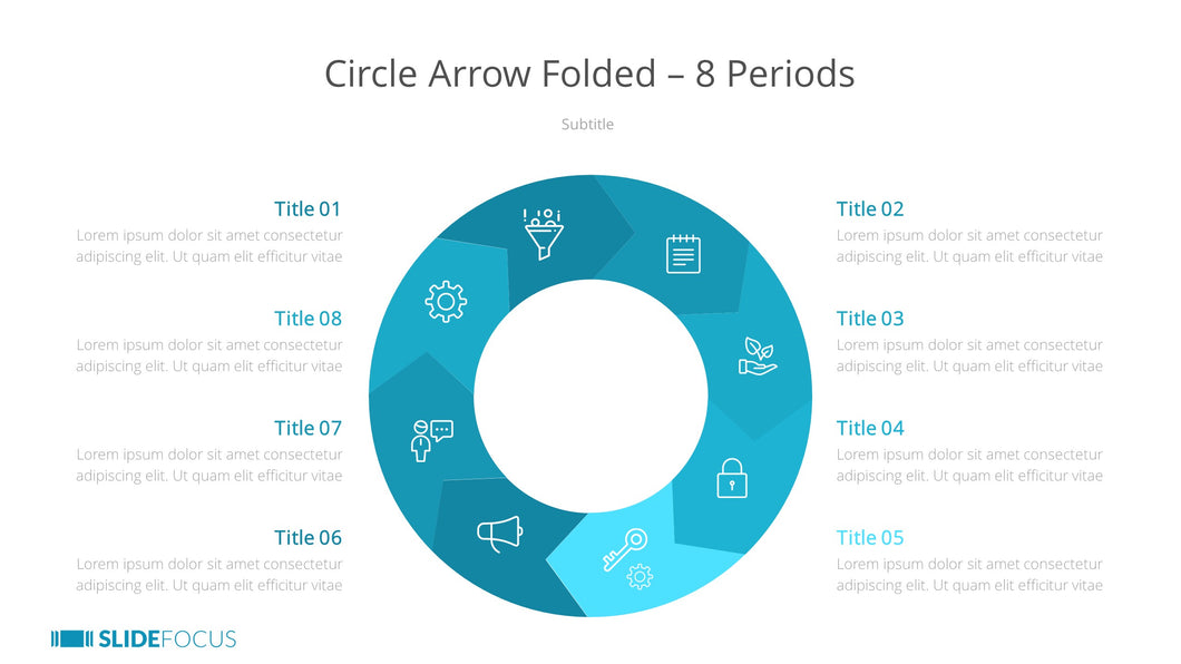 Circle Arrow Folded 8 Periods