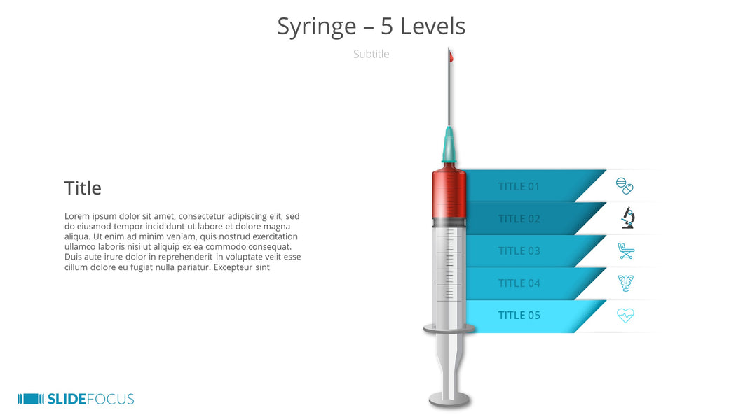 Syringe 5 Levels