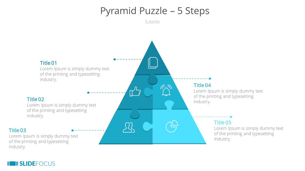 Pyramid Puzzle 5 Steps