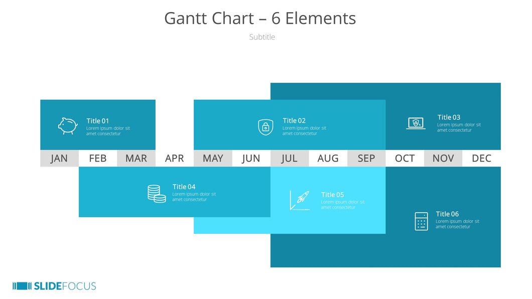 Gantt Chart 6 Elements