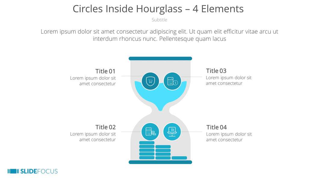 Circles Inside Hourglass 4 Elements