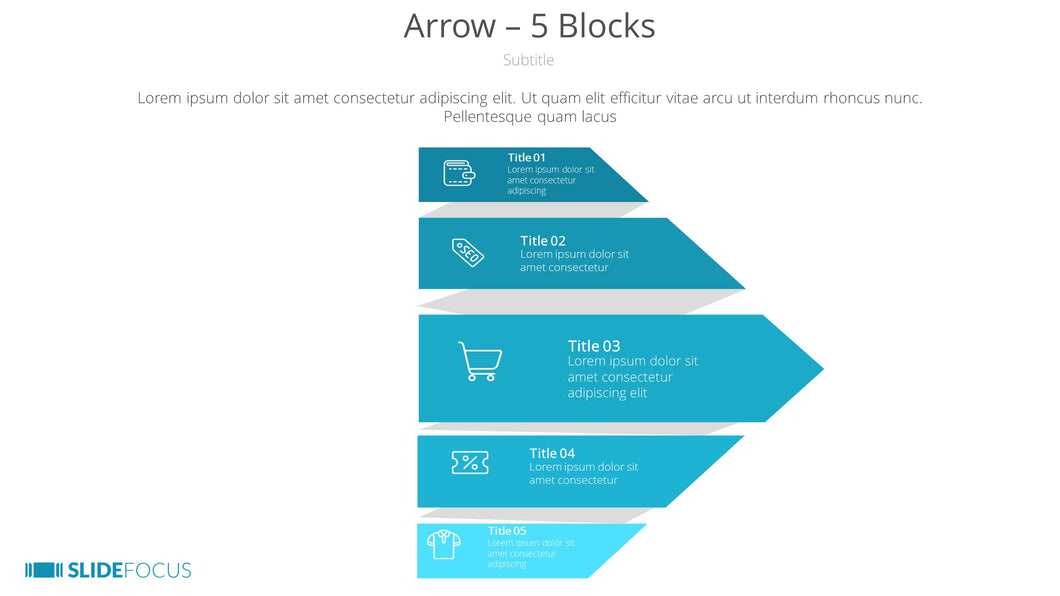 Arrow 5 Blocks