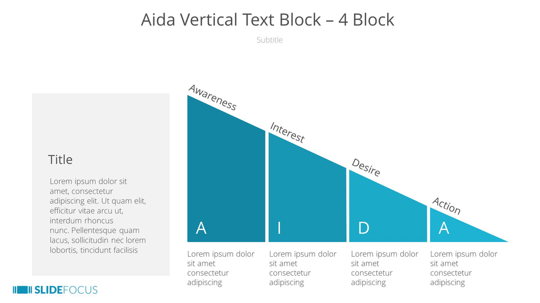Aida Vertical Text Block 4 Block