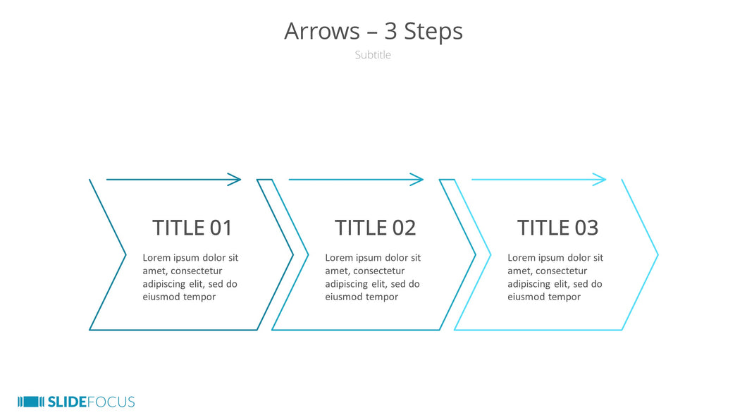 Arrows 3 Steps