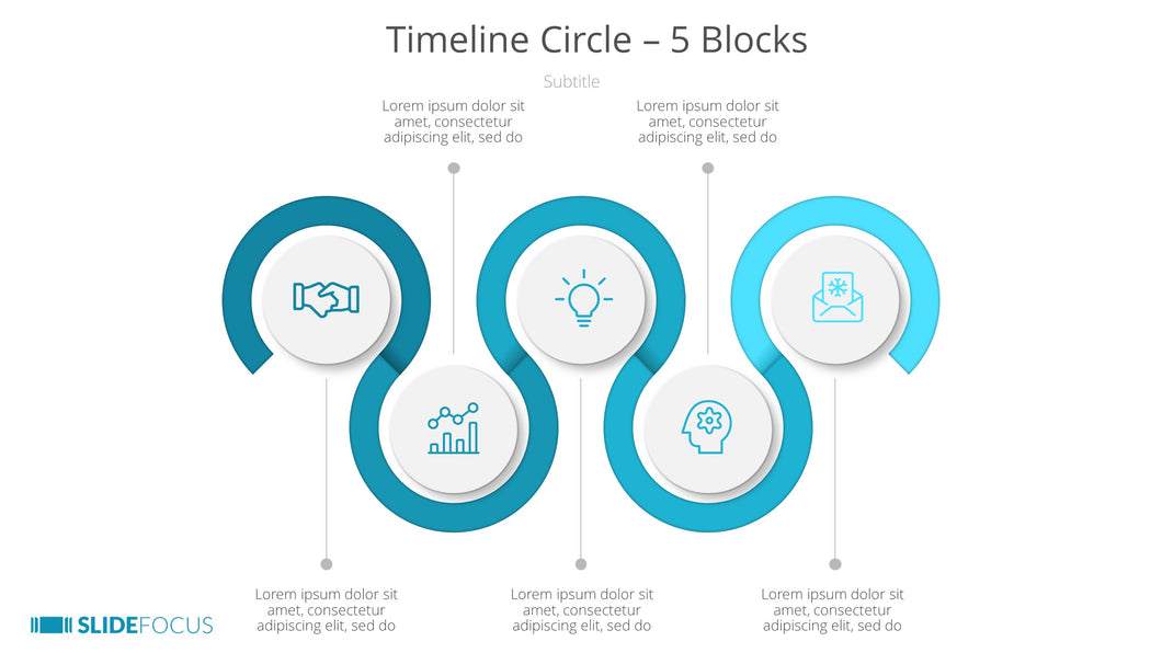 Timeline Circle 5 Blocks