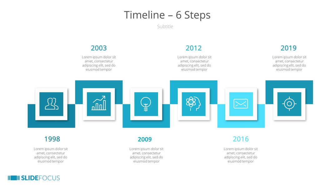 Timeline 6 Steps