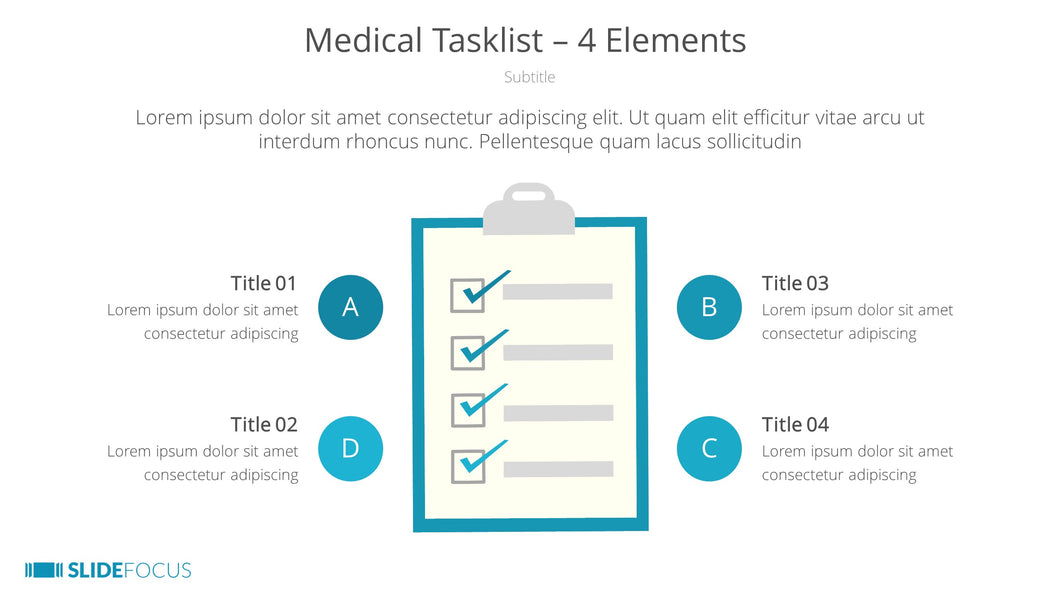 Medical Tasklist 4 Elements