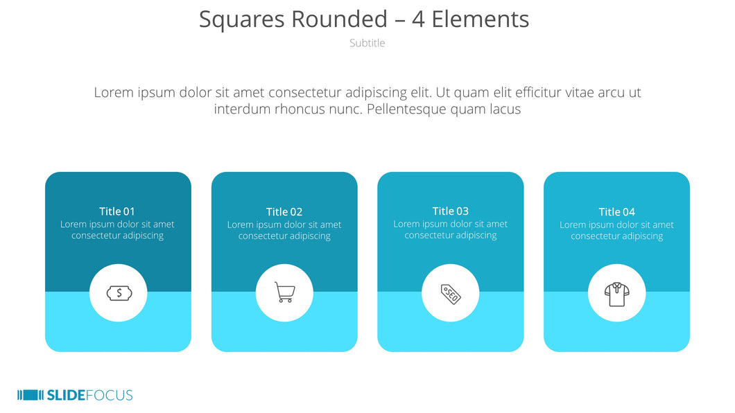 Squares Rounded 4 Elements