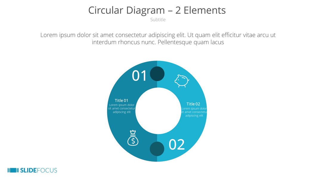 Circular Diagram 2 Elements