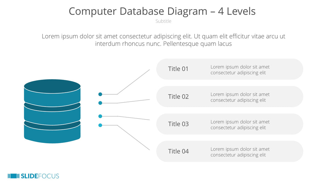 Computer Database Diagram 4 Levels