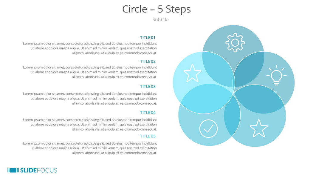 Circle 5 Steps