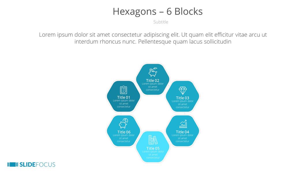 Hexagons 6 Blocks