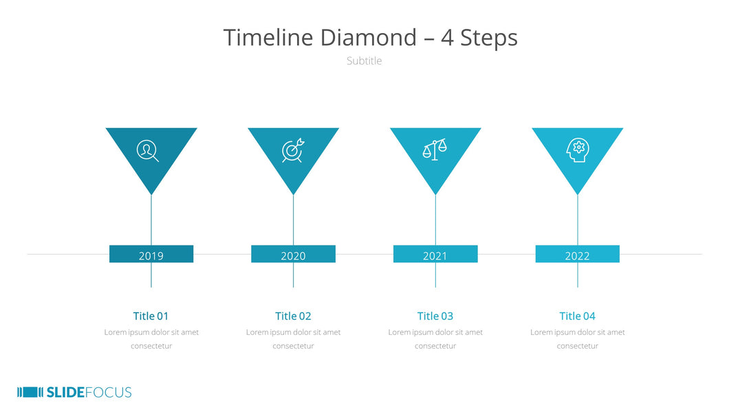 Timeline Diamond 4 Steps
