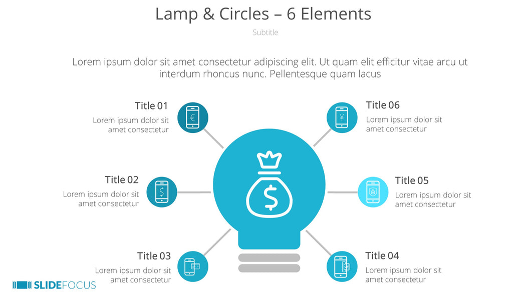Lamp Circles 6 Elements