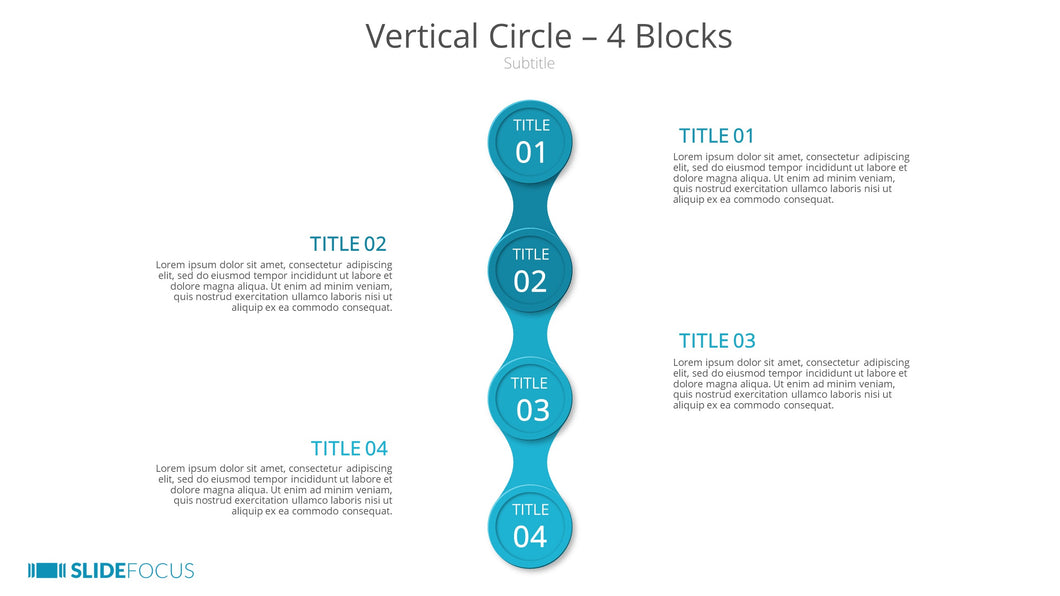 Vertical Circle 4 Blocks