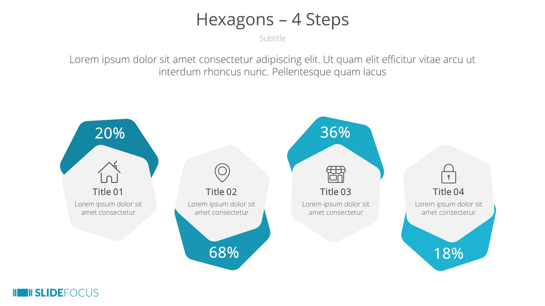 Hexagons 4 Steps