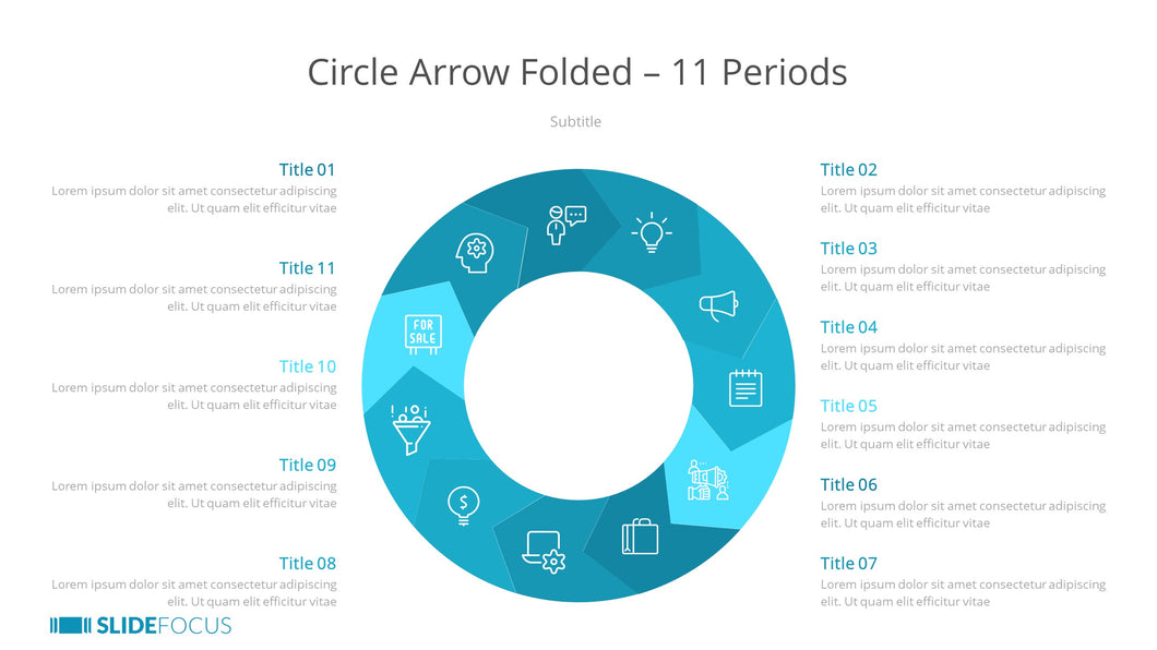 Circle Arrow Folded 11 Periods