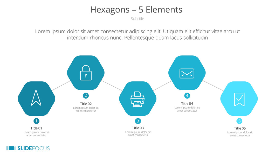 Hexagons 5 Elements